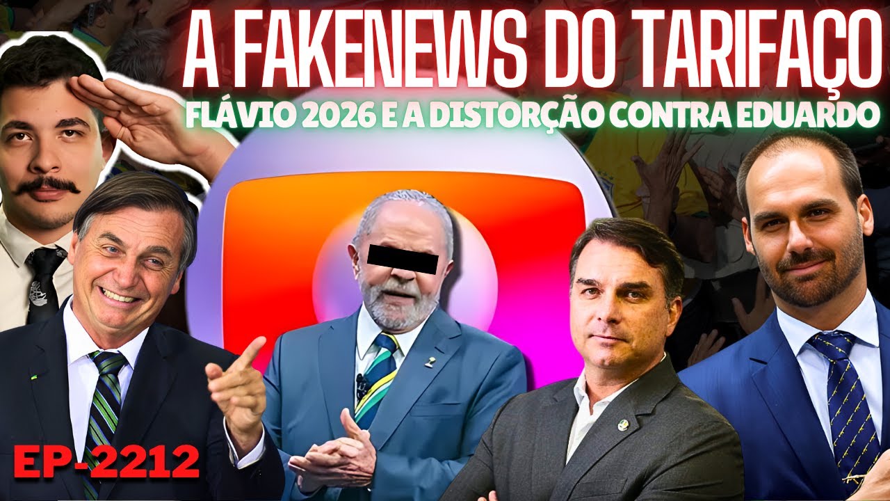 Lula e Globo HUMILHADOS: A FakeNews do FIM da TARIFA + Flávio Candidato e a DISTORÇÃO Contra Eduardo