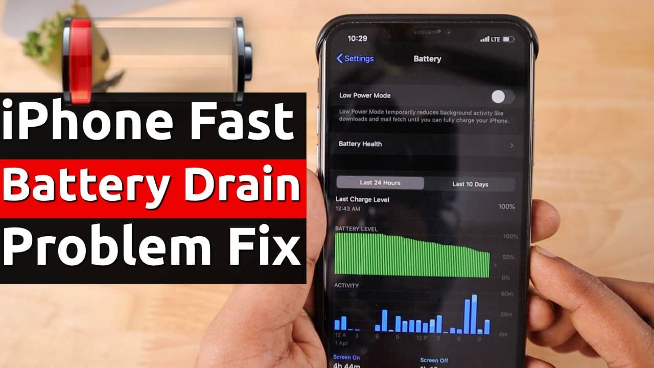 iPhone Fast Battery Drain after iOS Software Update? [Fixed]