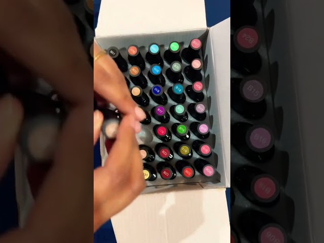 Vídeo relacionado con JODSONE Juego de 12 esmaltes de uñas con 10 colores combinados, 2 bases y top coat, esmalte de uñas de secado rápido para bricolaje hasta principiantes.