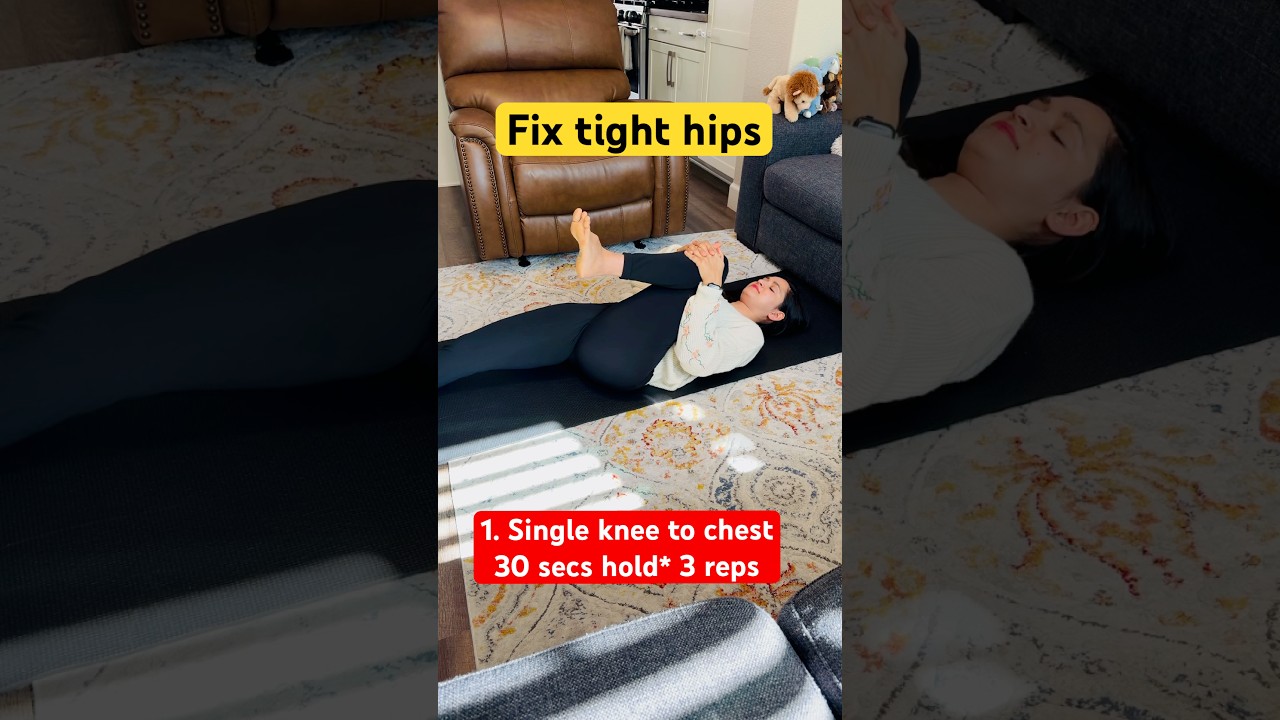 Fix Tight Hips Fast | PT-Approved Hip Mobility Exercises for Better Flexibility