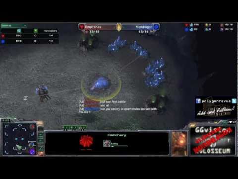 SC2 Gladiator Mondragon - vs Kas [dual cast with TLO!]
