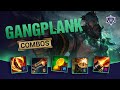 The ONLY WAY to use GANGPLANK BARREL COMBOS! LoL #shorts