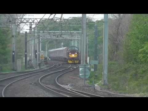 37706 with 47580 DIT 5Z00 Kilmarnock Barclay Sidings - Old Oak Common H.S.T.D 9th May 2014