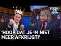 Wilfred krijgt TOTO-kroon van Johan: 'Hoop dat je 'm niet meer afkrijgt!' | VERONICA INSIDE