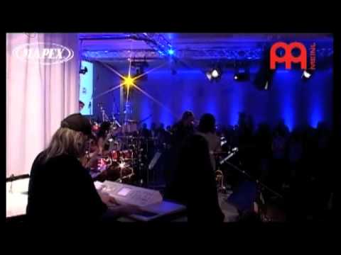 Simon Tellier playing Billy Jeans at Mapex Performance is Everything party at Frankfurt MESSE 09