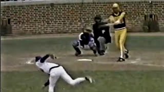 José DeLeón's 3rd Career Hit (4-21-84)