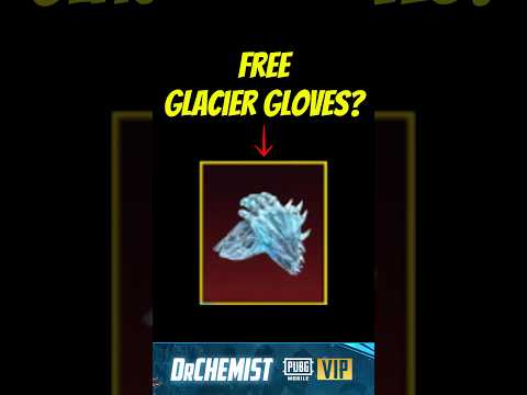 New Icy Glacier Gloves PUBG MOBILE #shorts #pubgmobile #pubgupdate