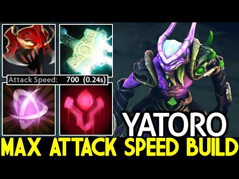 YATORO [Faceless Void] Monster Bash Max Attack Speed Build Dota 2