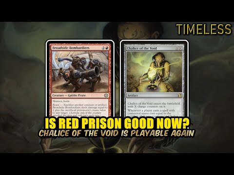 Is Mono Red Prison Finally A Deck In Timeless Format? | Timeless BO3 | MTG Arena