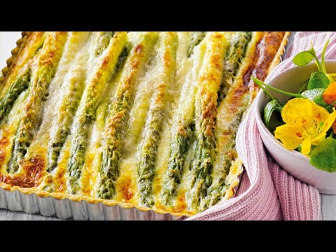Recette : Quiche aux asperges vertes