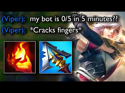 This is what the Rank 1 Riven can do with all odds against him