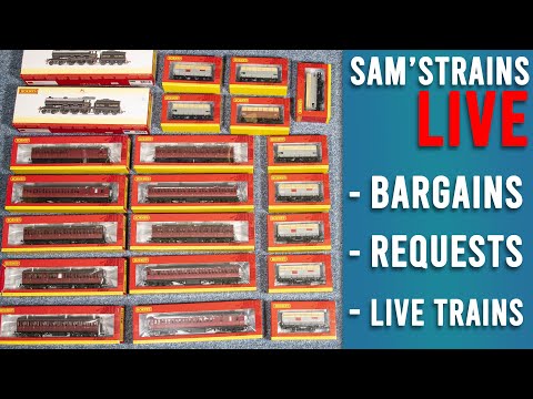 Model Train Bargain Unboxings! | Sam'sTrains Live