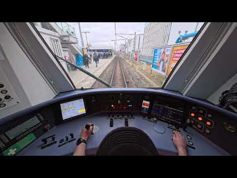 Führerstandsmitnahme S-Bahn München S8 Ostbahnhof - Herrsching BR423 26.02.2025