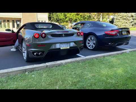 Ferrari F430 vs Maserati sound check