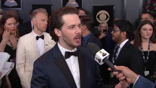Edgar Wright Interview On The Red Carpet | Red Carpet | 60th GRAMMY Awards