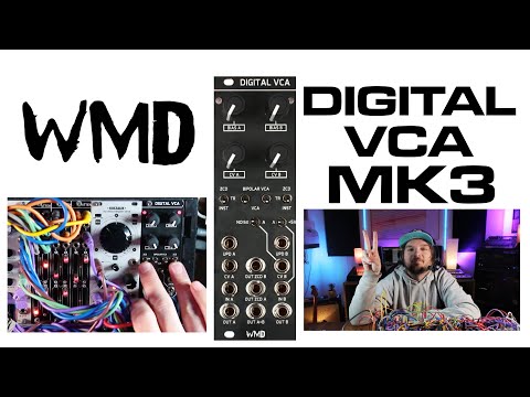 WMD Digital VCA Mk3 -  A couple patch examples with the Zero Crossing Detecing VCA