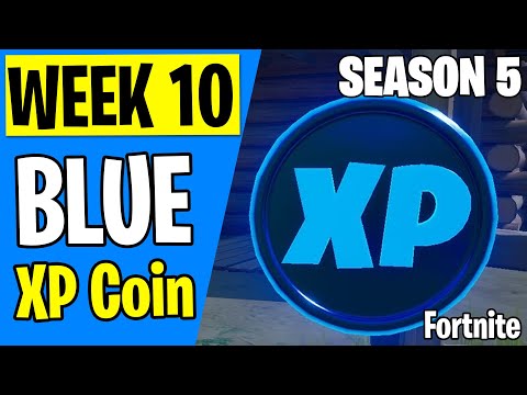 *19,500 XP* WEEK 10 - ALL BLUE XP COINS LOCATIONS - Season 5