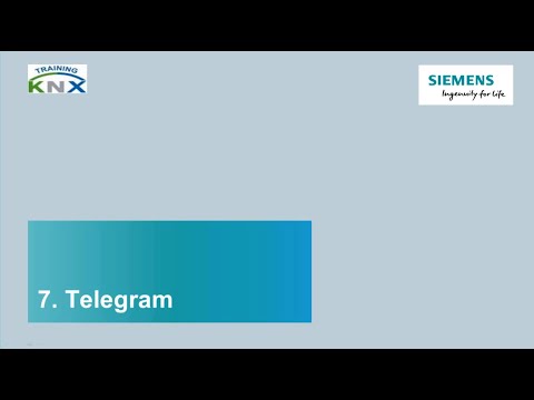 Siemens KNX Grund- und Aufbaukurs, Kapitel 7: Bus-Telegramm