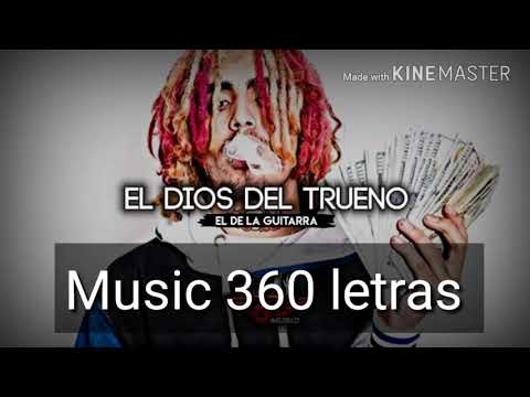 El de la guitarra - el dios del trueno - letra