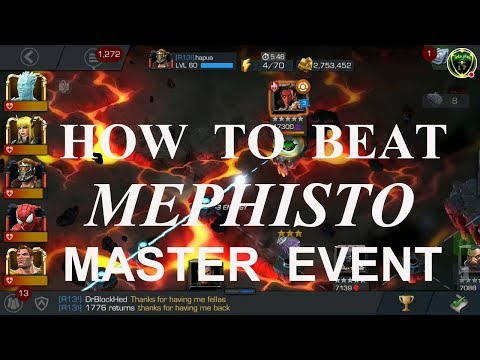 how to beat mephisto master blades event quest marvel contest of champion