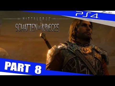 Mittelerde Schatten des Krieges Walkthrough Part 8 PS4 German Walkthrough - Shadow of War Deutsch