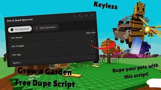 Grow A Garden June 2025 Latest Update Dupe Script (Link On Description)