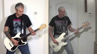 Heidi is a Headcase - Ramones, guitar and bass collaboration cover