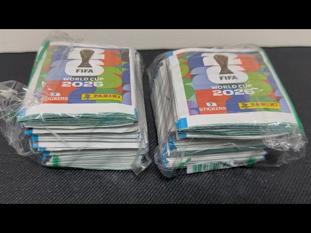 Vídeo relacionado con Pack Álbum Oficial Mundial Panini FIFA World Cup 2026, Caja 50 Sobres (350 Cromos), Deck Box de Regalo