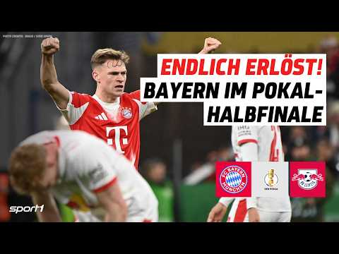 6 Jahre gewartet! Bayern stehen wieder im Pokal-Halbfinale | SPORT1 | DFB-Poakl