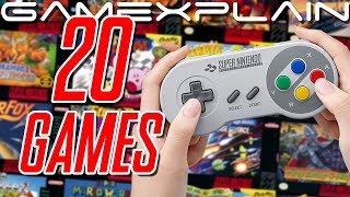 SNES Switch Online: 1 Minute of All 20 Launch Games (Gameplay)