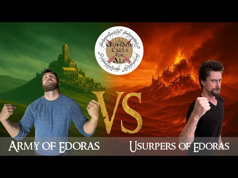 Army of Edoras vs Usurpers of Edoras | MESBG Battle Report | episode 5