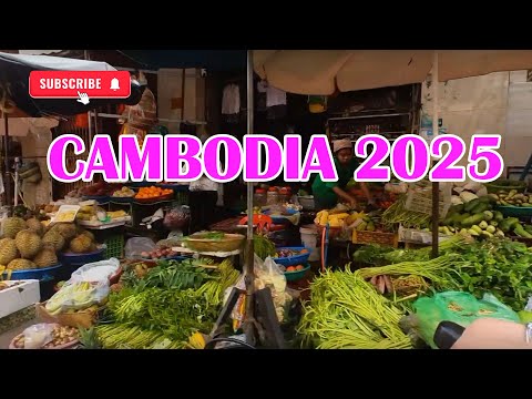🌶️ Authentic Khmer Street Food Feast in Kampot  Seafood Lovers’ Paradise! [4K60fps] Fruit