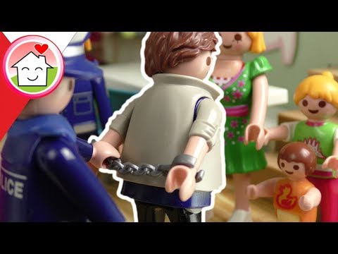 Playmobil Policja po polsku Zamknięty dom – film dla dzieci z rodziną Hauser