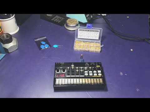 How to mod the snare on a Korg Volca Beats (ENTIRE PROCESS)