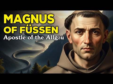 Saint MAGNUS of Füssen: The Apostle of the Allgäu Who Faced a Serpent of Darkness