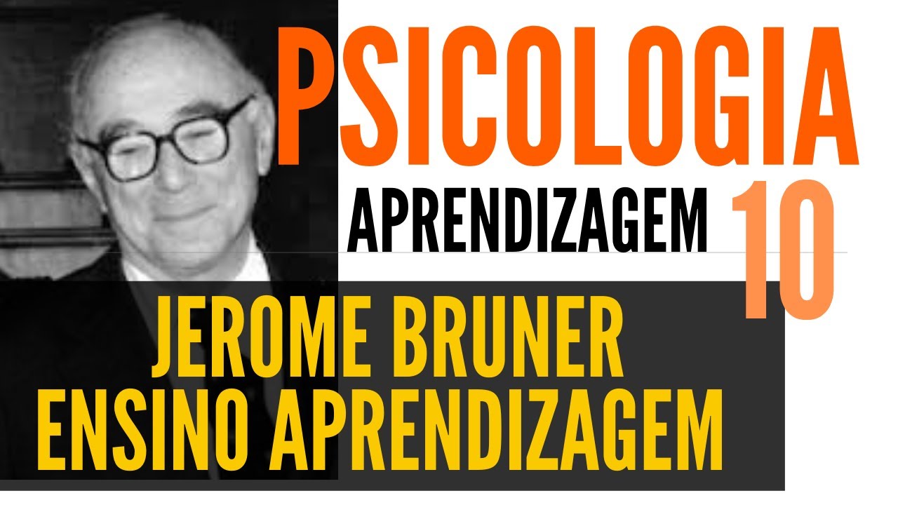 JEROME BRUNER- ENSINO APRENDIZAGEM