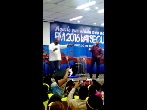 Jairo Bonfim e Álvaro Tito final do concurso Geração Talento.