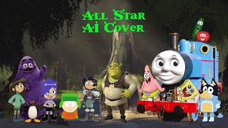 Shrek - All Star (Ft. Various Characters) (AI Cover) (Thank You Steve Harwell)