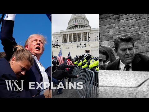 特朗普槍擊案：針對政客的暴力事件如何激增 | WSJ (Trump Shooting: How Violence Against Politicians Has Surged | WSJ)