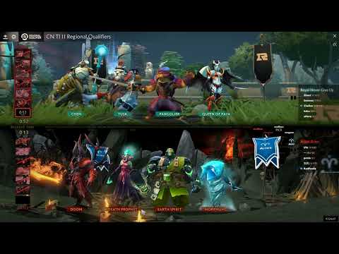 RNG vs Aster.Aries Game 1: TI11 China UB Regional Qualifiers