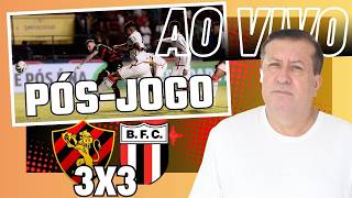 SPORT 3X3 BOTAFOGO - PÓS-JOGO AO VIVO - SÉRIE B!