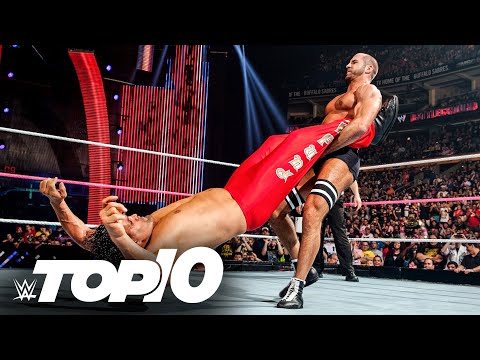 Cesaro’s feats of strength: WWE Top 10, April 21, 2021