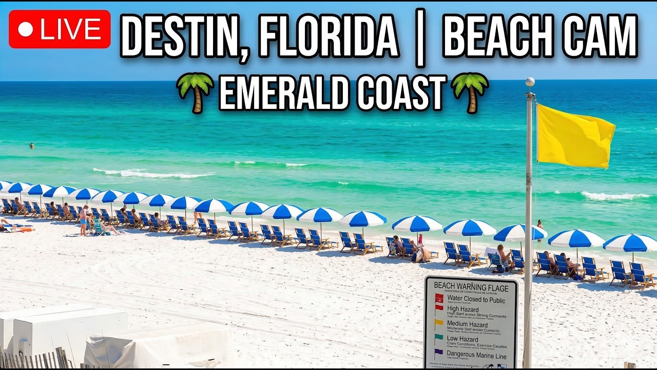 Live webcam view of Destin Beach Live View