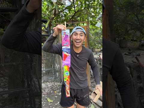 es krim dan permen bapak di samping