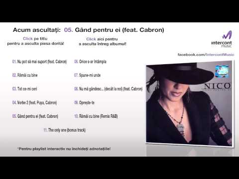 Nico - Gând pentru ei (feat. Cabron) (05/11) [Gând pentru ei]