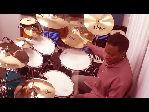 Cover Patrick Charles-Let It Flow 6- Funk/Fusion Groove-Drummers Corner Studio
