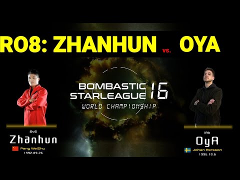 BSL16 RO.8 - OyA vs Zhanhun - best-of-three - StarCraft BroodWar World Championship Outside Korea