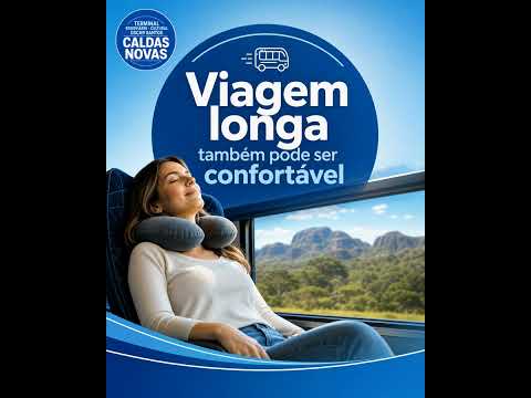 Viagem longa também pode ser confortável