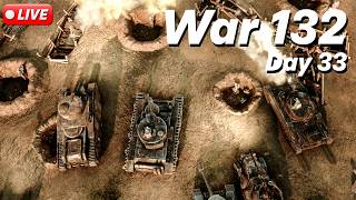 🔴 FOXHOLE AIRBORNE // WAR 132 - DAY 33 // WARDEN FRONTLINE // LIVE GAMEPLAY