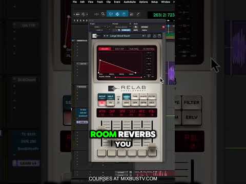 Vocal Reverbs Explained in 1 Minute  #audiomixing #vocals #beats